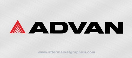 Advan Performance Decals 01 - Pair (2 pieces)